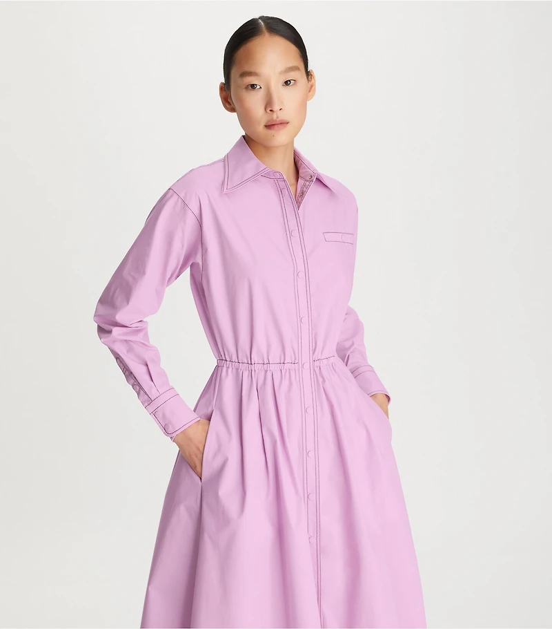 Cotton Poplin Eleanor Dress