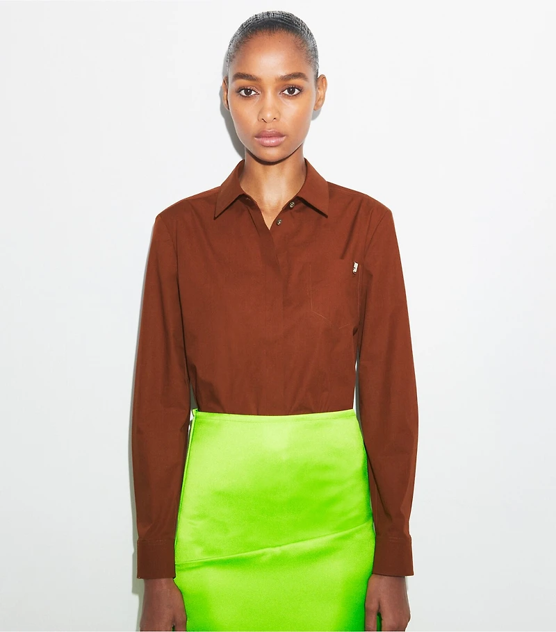Cotton Poplin Shirt