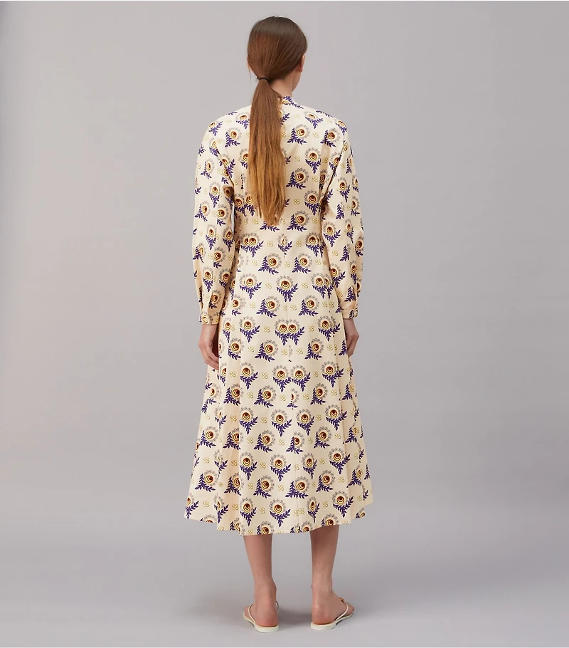 Cotton Poplin Shirtdress