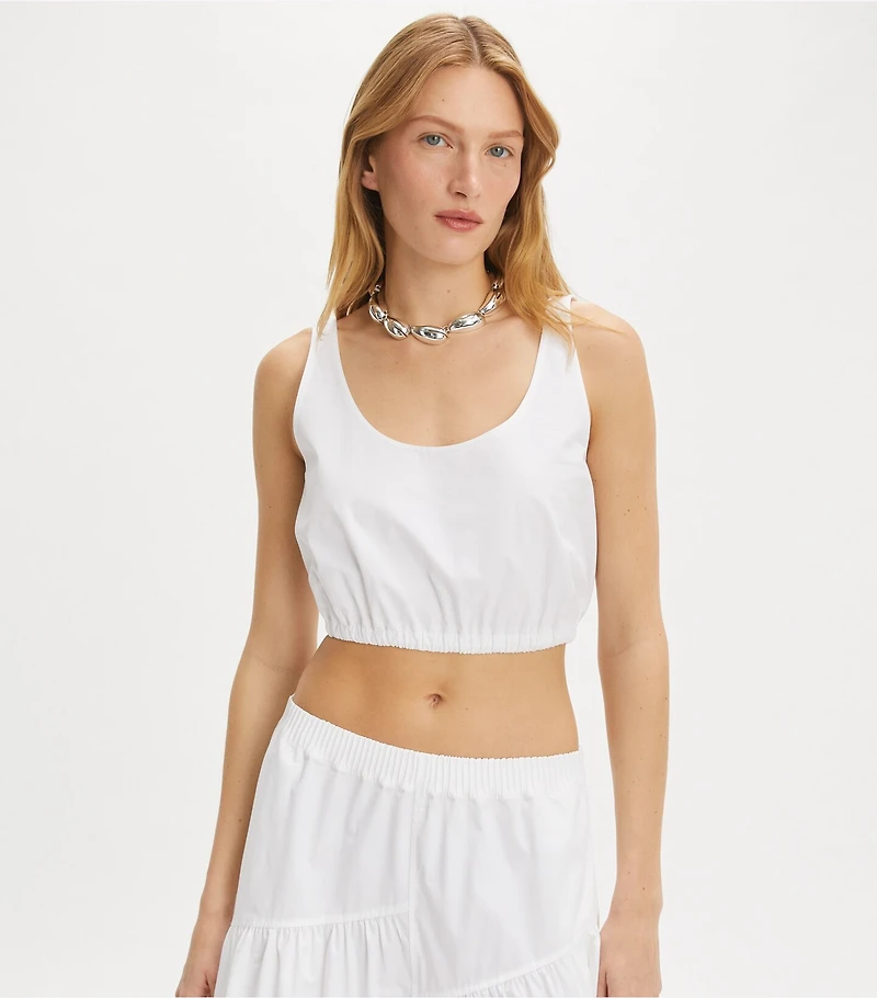 Cotton Poplin Top