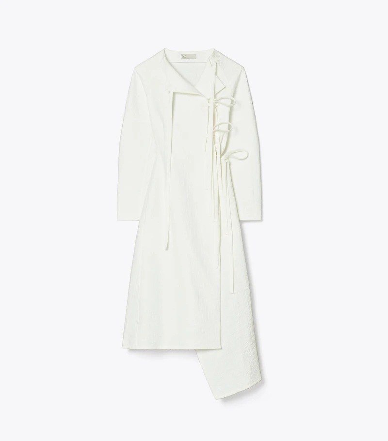 Cotton Wrap Dress