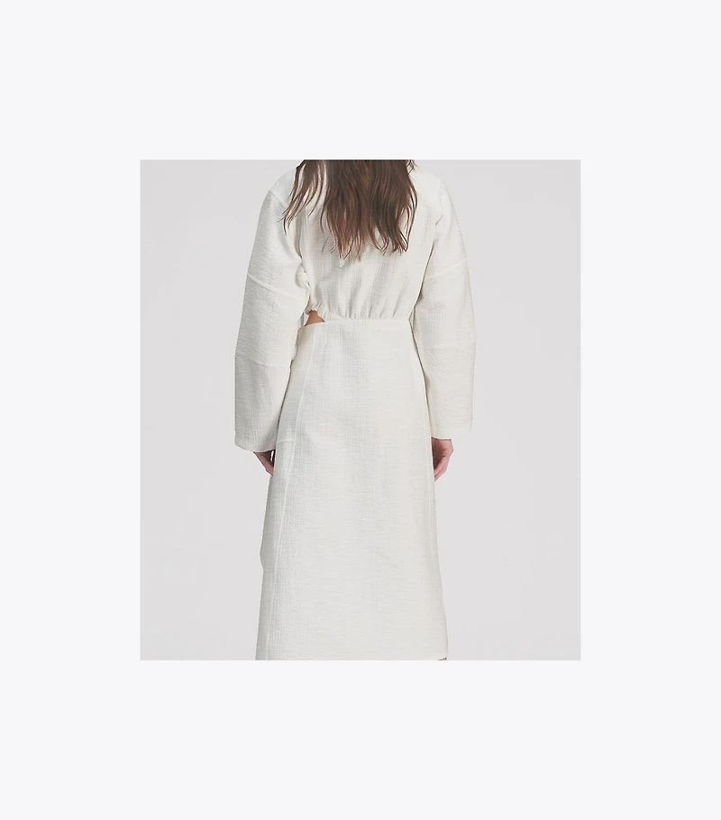 Cotton Wrap Dress
