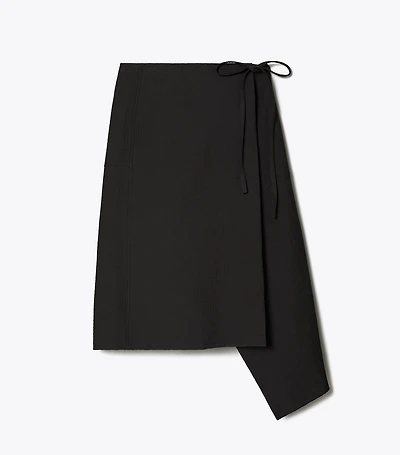 Cotton Wrap Skirt