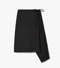 Cotton Wrap Skirt