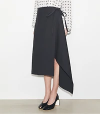 Cotton Wrap Skirt