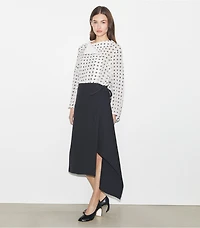 Cotton Wrap Skirt