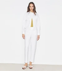 Cropped Cotton Jacket