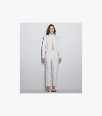 Cropped Cotton Jacket