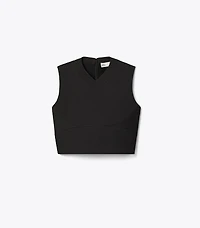 Cropped Cotton Top