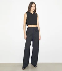 Cropped Cotton Top