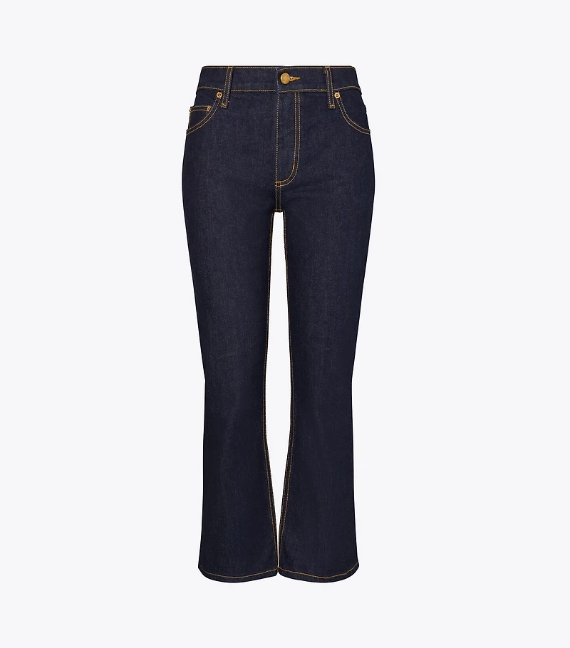 Cropped Flare Jeans