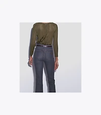 Cropped Flare Jeans