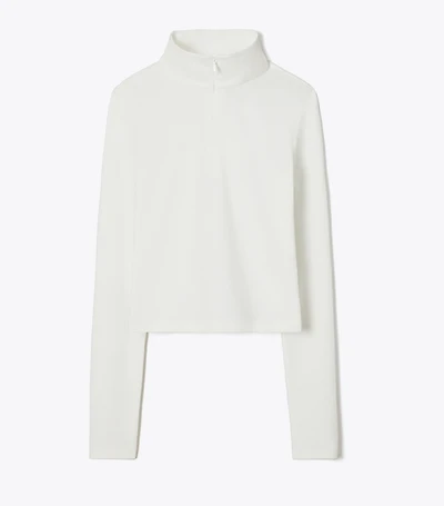 Cropped Jacquard Top
