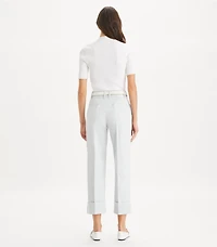 Cropped Twill Pant