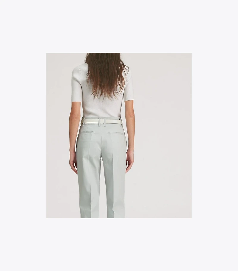 Cropped Twill Pant