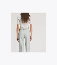 Cropped Twill Pant