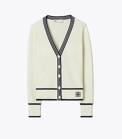 Cropped Wool Cardigan