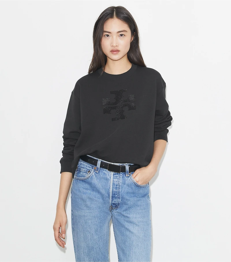 Crystal Logo Sweatshirt