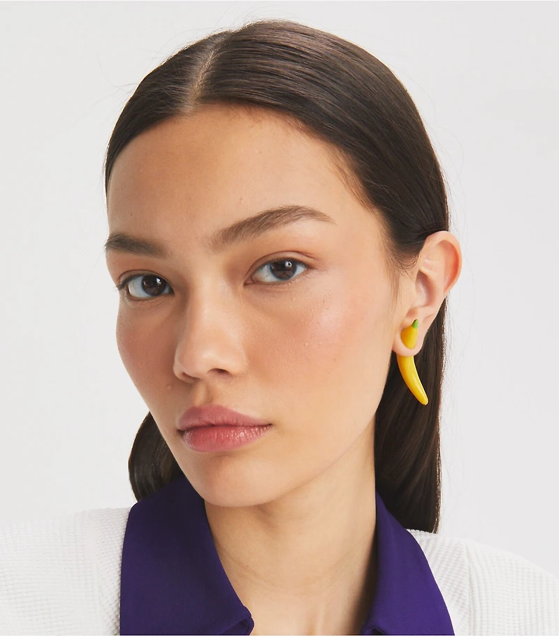 Curiosity Banana Earrings