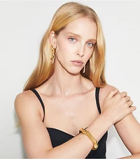 Curiosity Coral Cuff