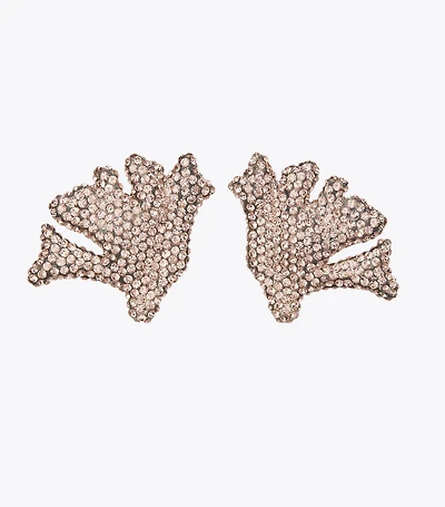 Curiosity Coral Earrings