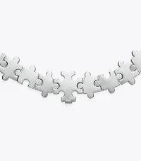 Curiosity Puzzle Piece Collar