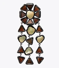 Curiosity Resin Chandelier Earrings