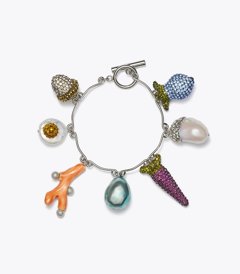 Curiosity Vegetable-Charm Bracelet