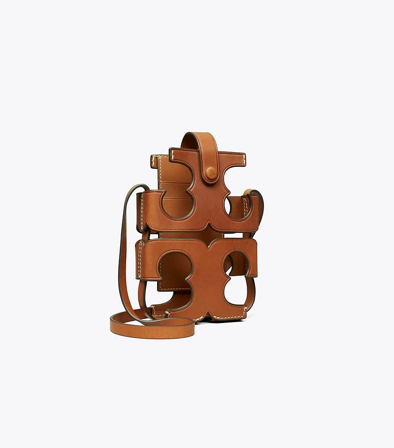 Cutout Logo Phone Crossbody