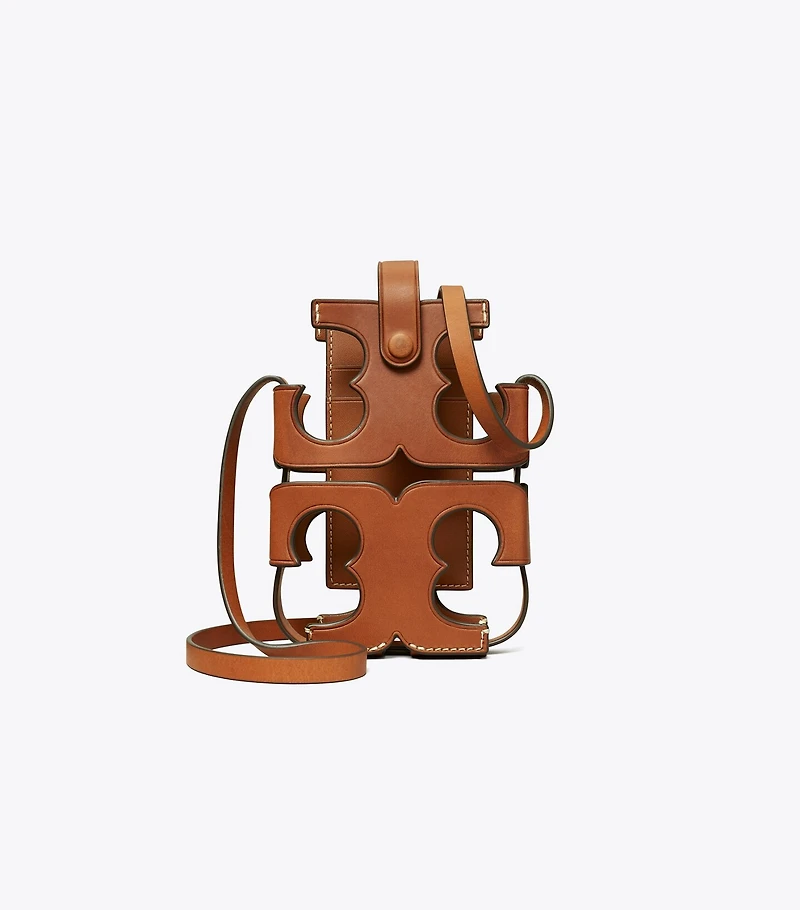 Cutout Logo Phone Crossbody