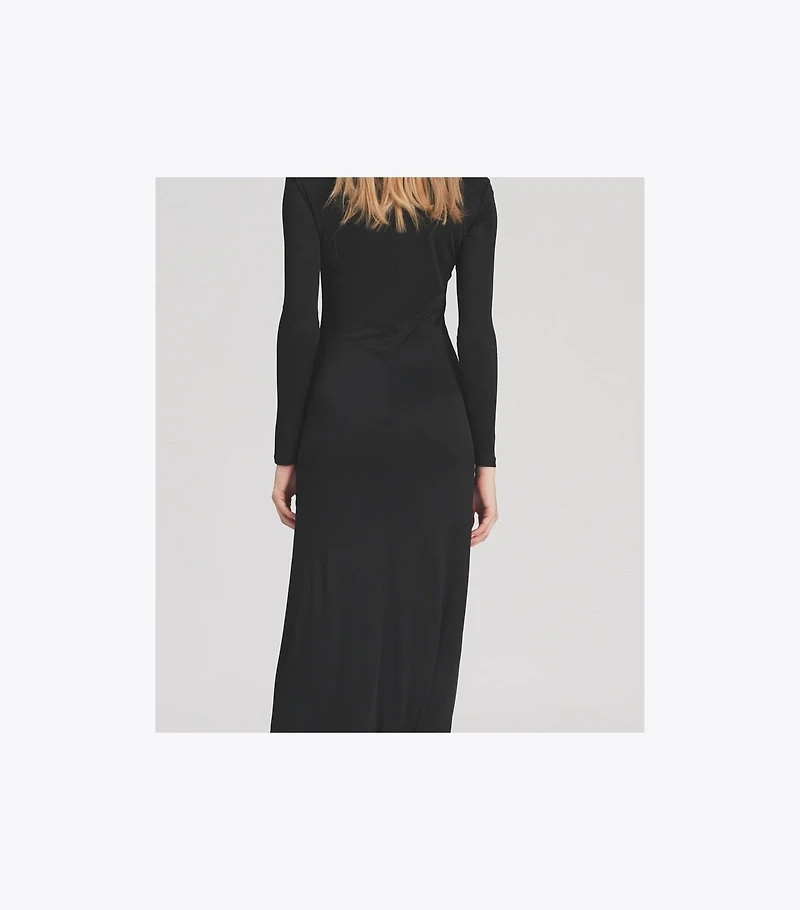 Deep U-Neck Jessa Viscose Dress