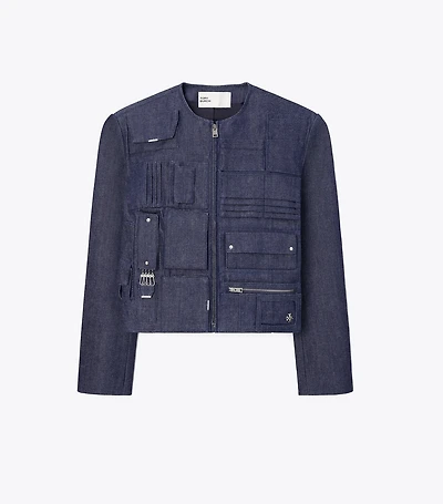 Denim Handbag Jacket