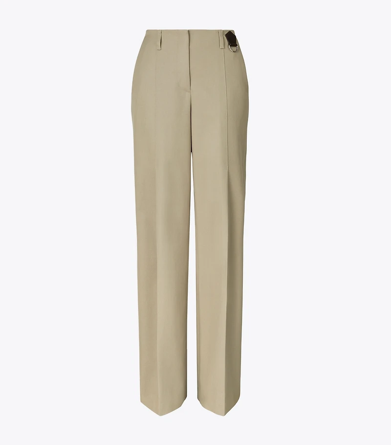 Distressed Cotton Pant