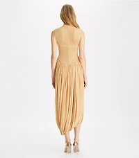 Draped Jersey Dress