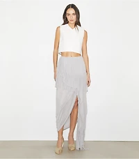 Draped Jersey Skirt