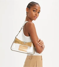 Eleanor Clear Slim Shoulder Bag