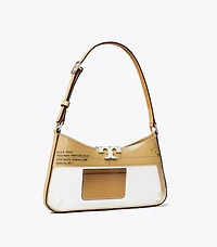 Eleanor Clear Slim Shoulder Bag