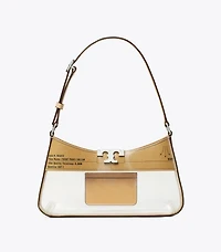 Eleanor Clear Slim Shoulder Bag