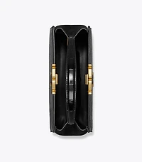 Eleanor Croc-Embossed Satchel