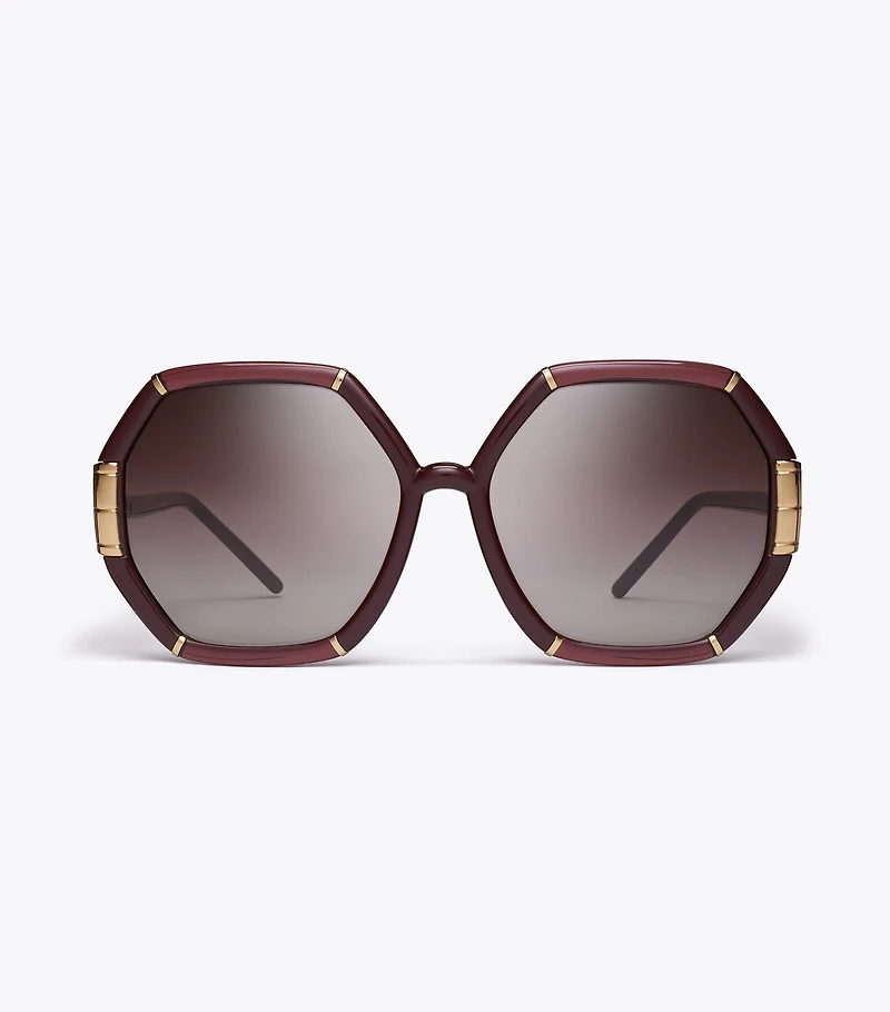 Eleanor Geometric Sunglasses