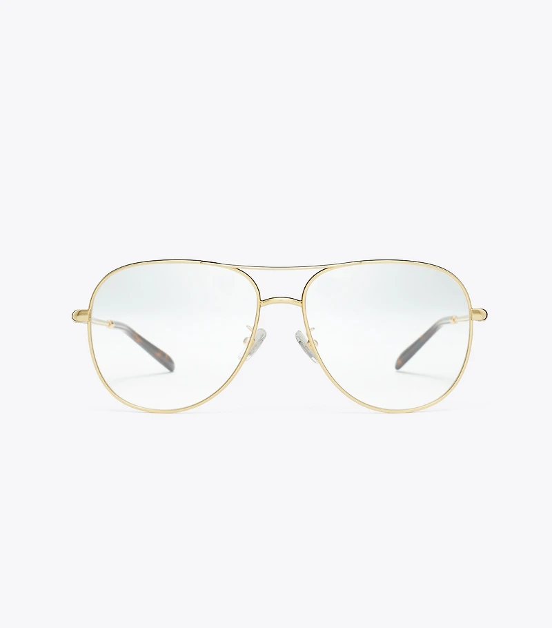Eleanor Metal Pilot Eyeglasses