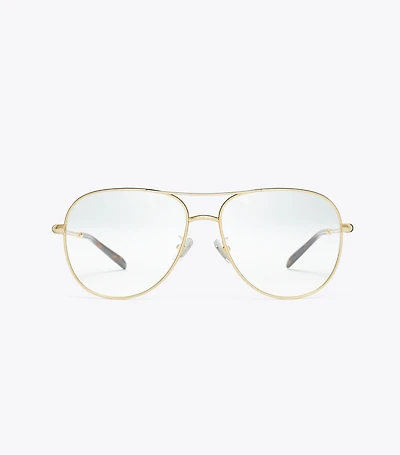 Eleanor Metal Pilot Eyeglasses