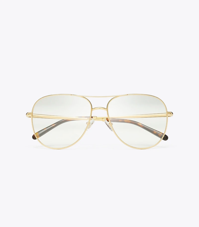 Eleanor Metal Pilot Eyeglasses