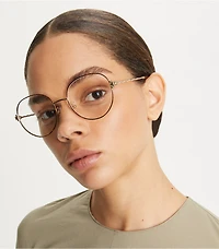 Eleanor Metal Round Eyeglasses