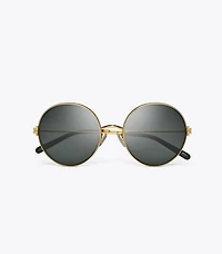 Eleanor Metal Round Sunglasses