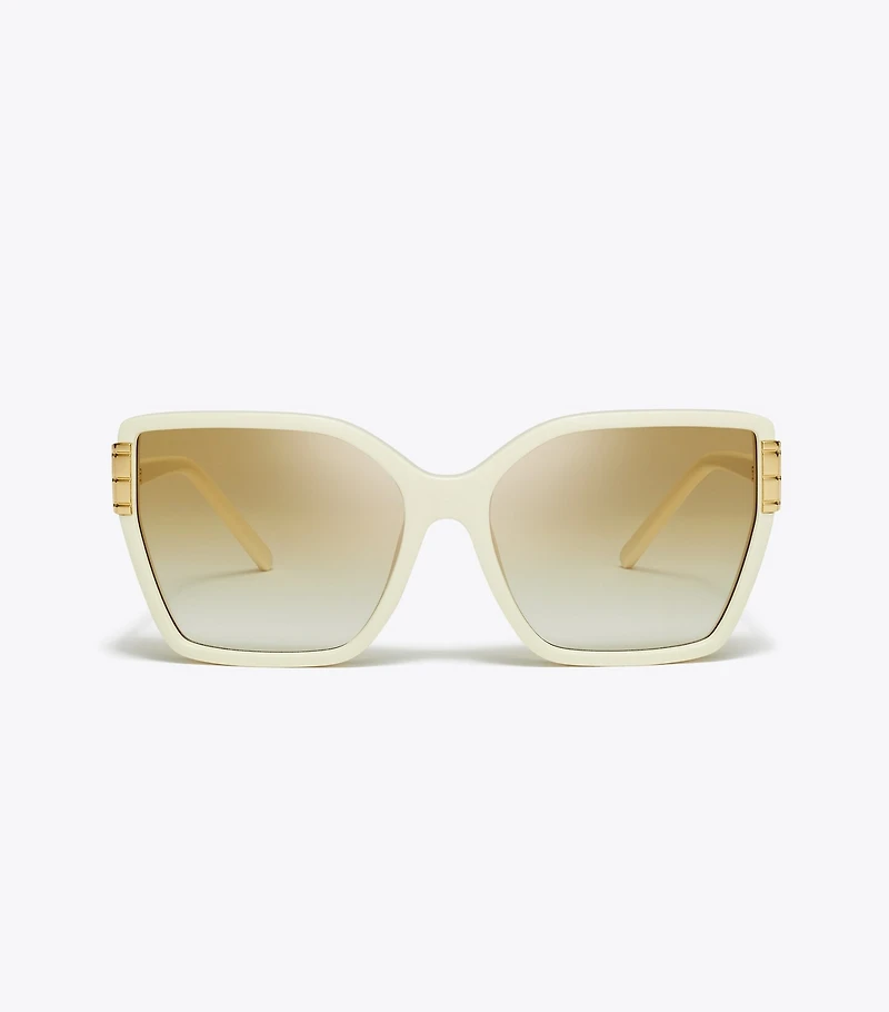 Eleanor Oversized Cat-Eye Sunglasses