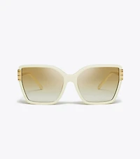 Eleanor Oversized Cat-Eye Sunglasses