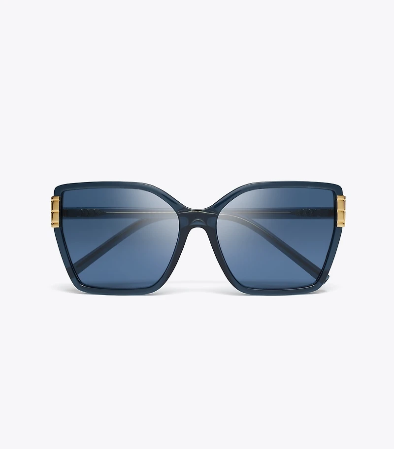 Eleanor Oversized Cat-Eye Sunglasses