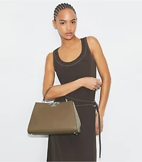 Eleanor Pebbled Satchel
