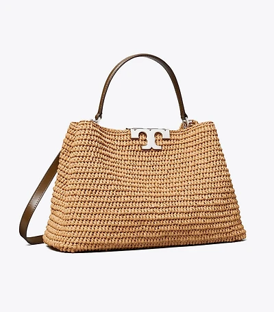 Eleanor Raffia Satchel